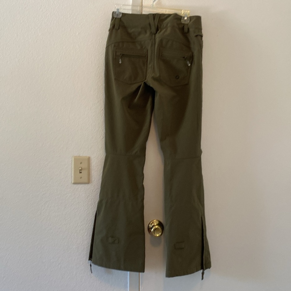 Roxy Olive Green Women's Pants - Picture 4 of 7